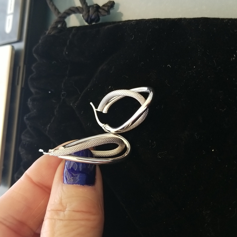 COPY - 14kt White Gold Earrings